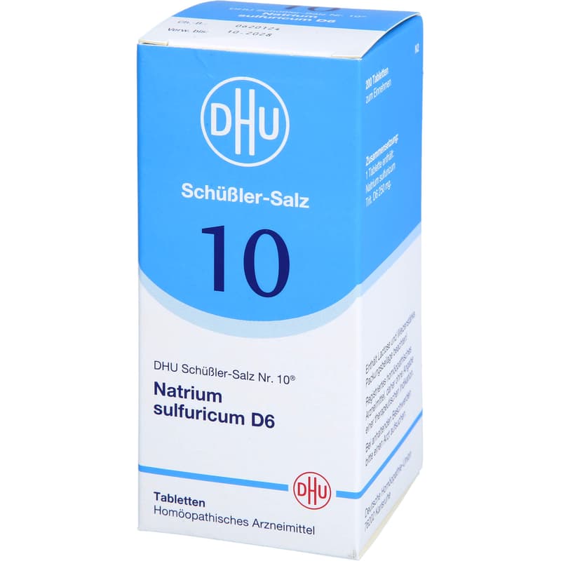 BIOCHEMIE DHU 10 Natrium sulfuricum D 6 Tabletten