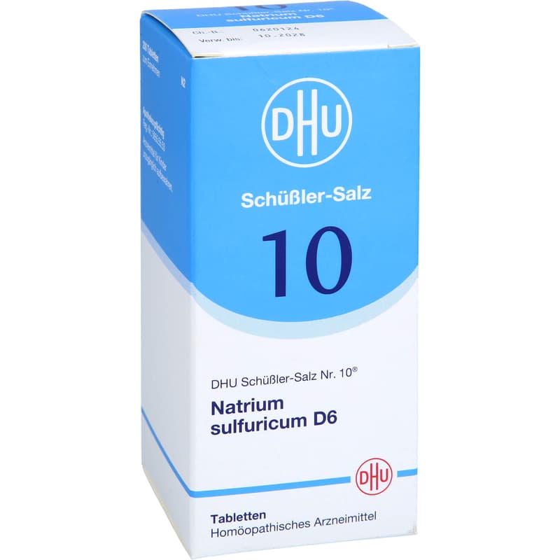 BIOCHEMIE DHU 10 Natrium sulfuricum D 6 Tabletten