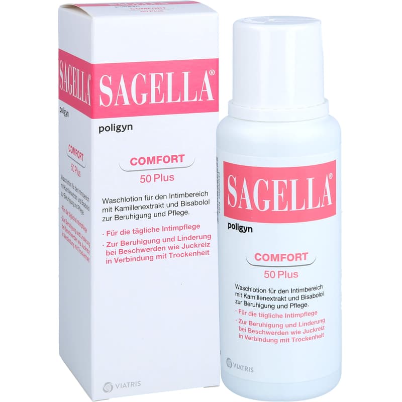 SAGELLA poligyn Intimwaschlotion für Frauen 50+