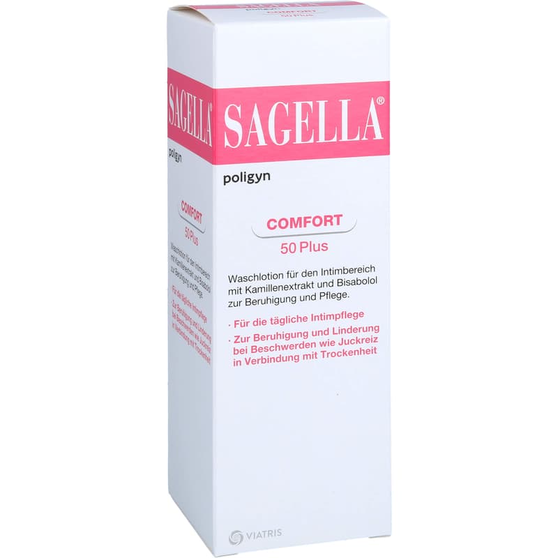 SAGELLA poligyn Intimwaschlotion für Frauen 50+