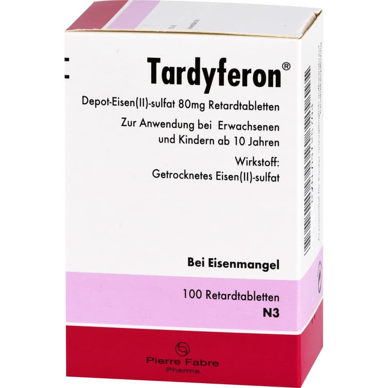 TARDYFERON Depot-Eisen(II)-sulfat 80 mg Retardtab.