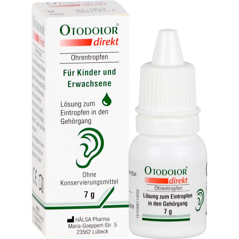 OTODOLOR direkt Ohrentropfen