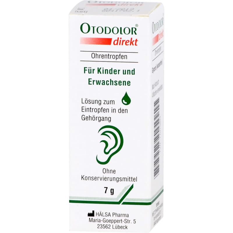OTODOLOR direkt Ohrentropfen