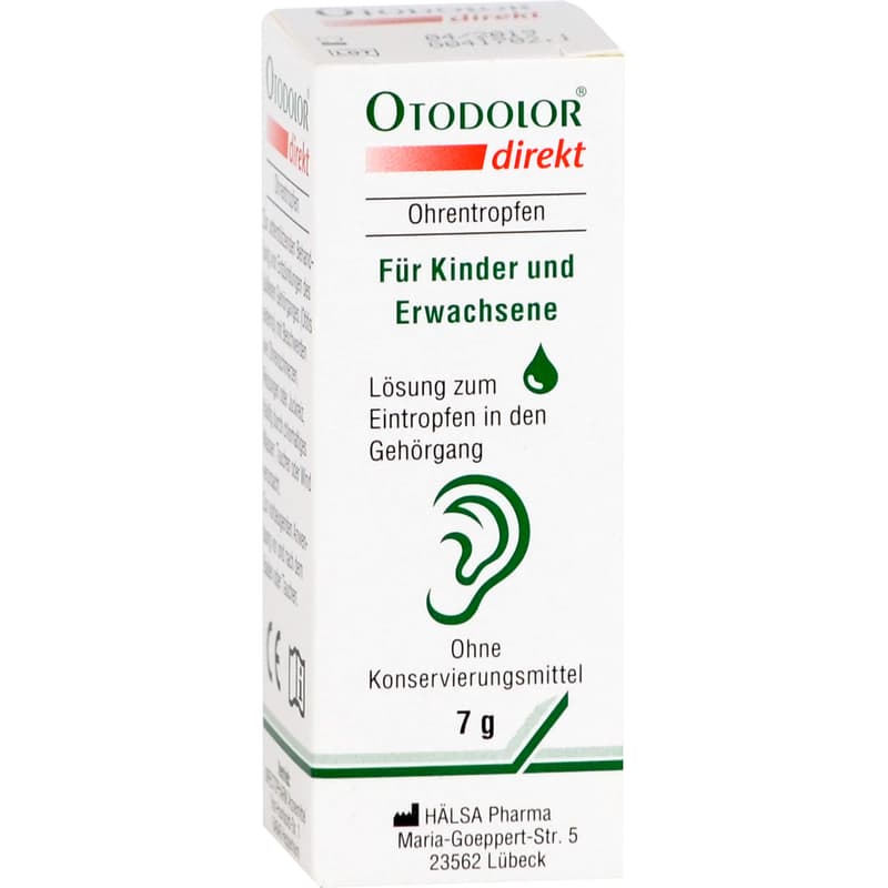 OTODOLOR direkt Ohrentropfen