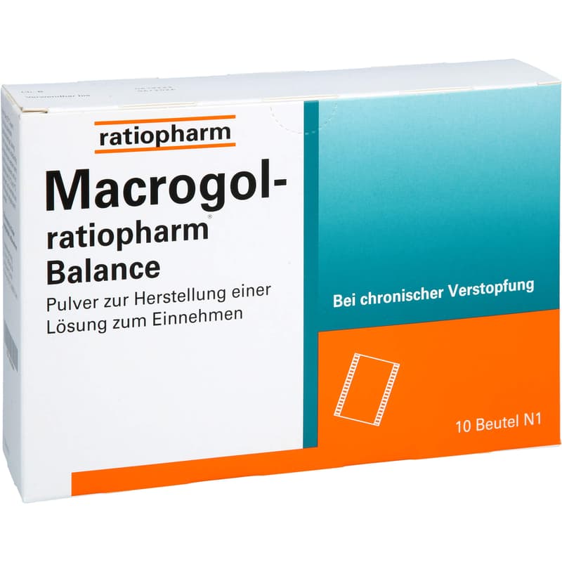 MACROGOL-ratiopharm Balance Plv.zHeLzEinn.