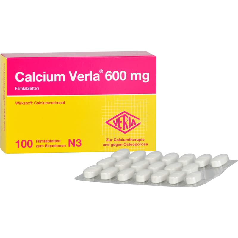 CALCIUM VERLA 600 mg film-coated tablets