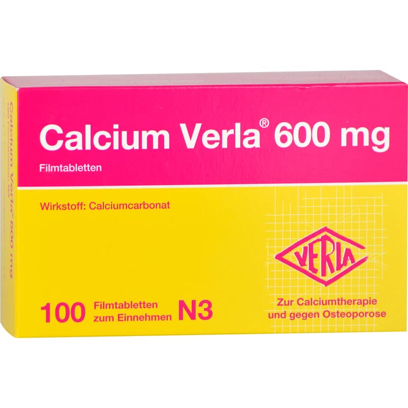 CALCIUM VERLA 600 mg film-coated tablets