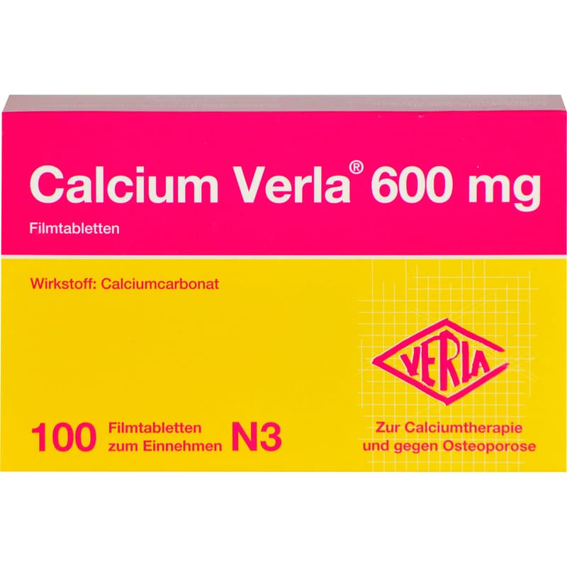 CALCIUM VERLA 600 mg film-coated tablets