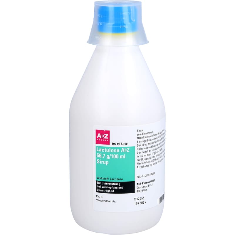 LACTULOSE AbZ 66,7 g/100 ml Sirup
