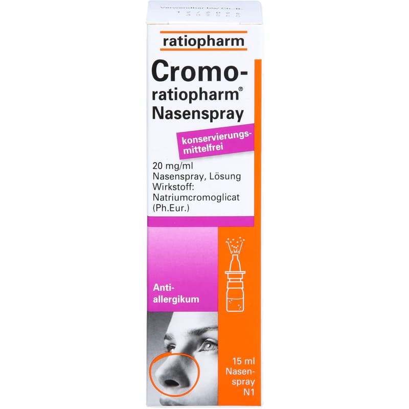 CROMO-RATIOPHARM Nasenspray konservierungsfrei