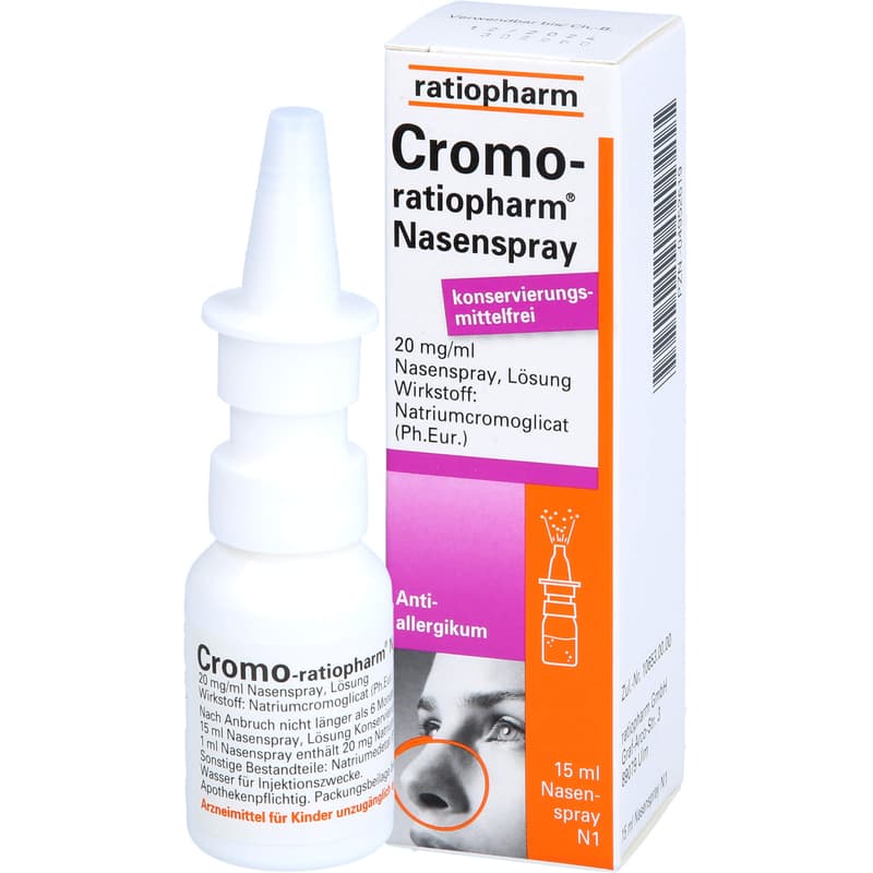 CROMO-RATIOPHARM Nasenspray konservierungsfrei