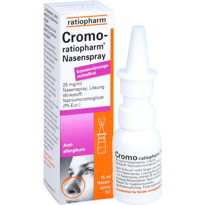 CROMO-RATIOPHARM Nasenspray konservierungsfrei