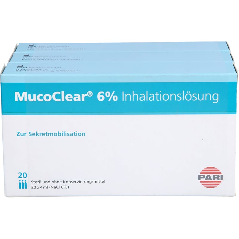 MUCOCLEAR 6% NaCl Inhalationslösung