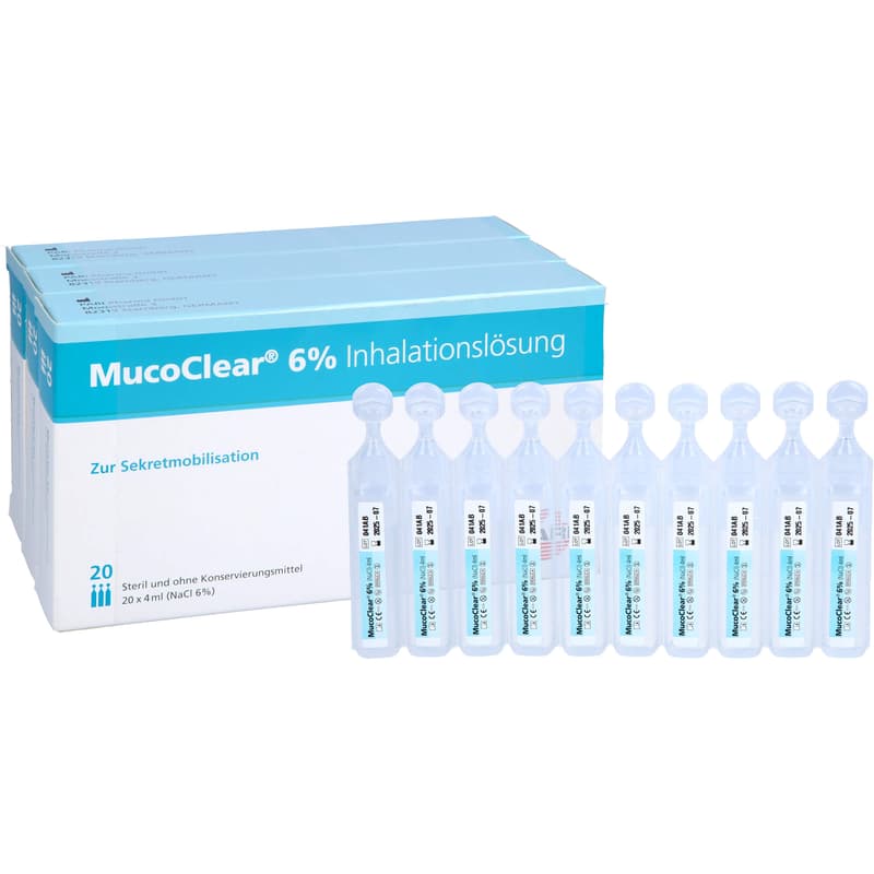 MUCOCLEAR 6% NaCl Inhalationslösung