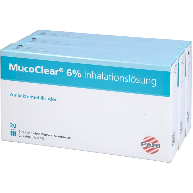 MUCOCLEAR 6% NaCl Inhalationslösung