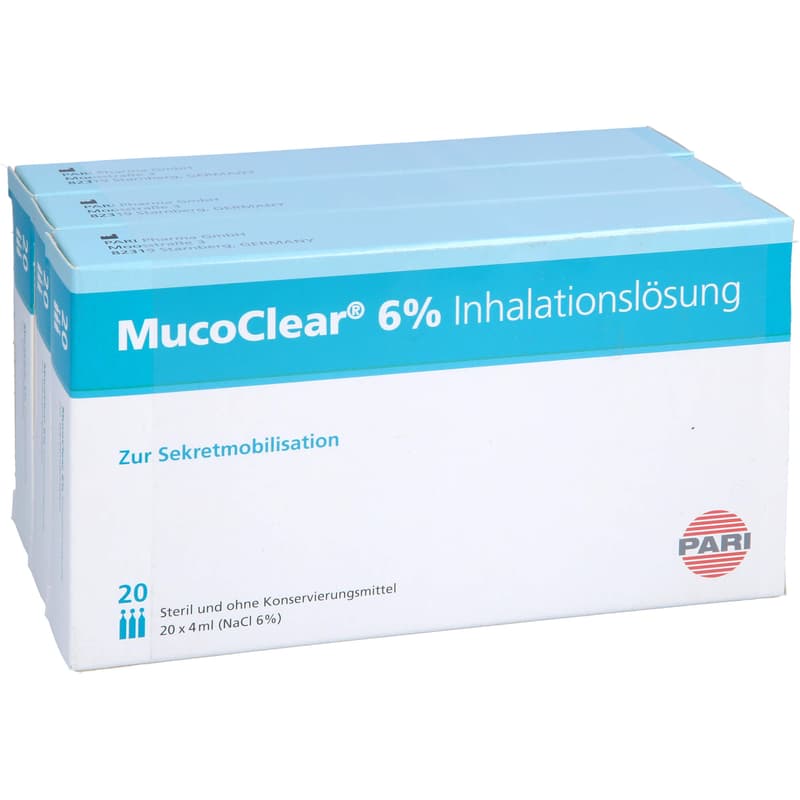 MUCOCLEAR 6% NaCl Inhalationslösung