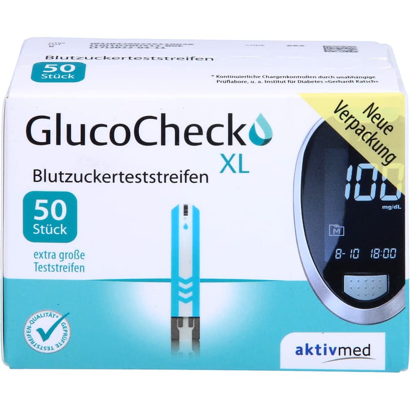 GLUCOCHECK XL blood glucose test strips