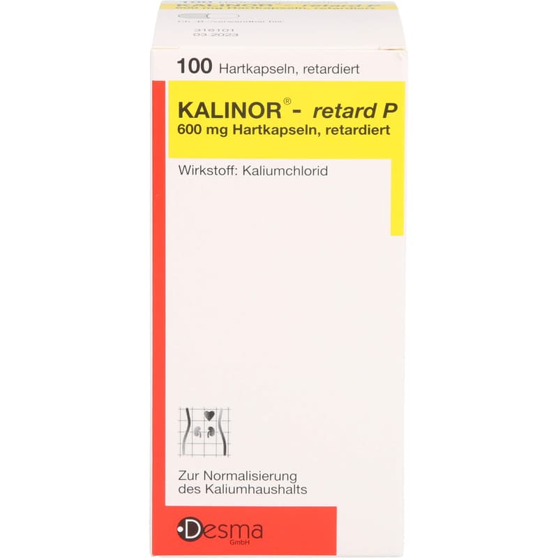 KALINOR retard P 600 mg hard capsules