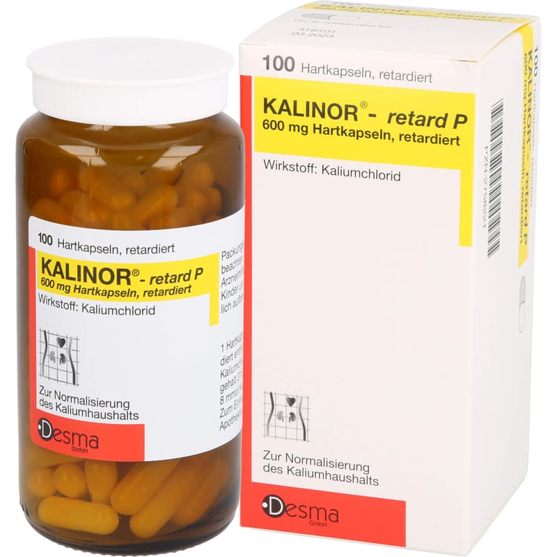 KALINOR retard P 600 mg hard capsules