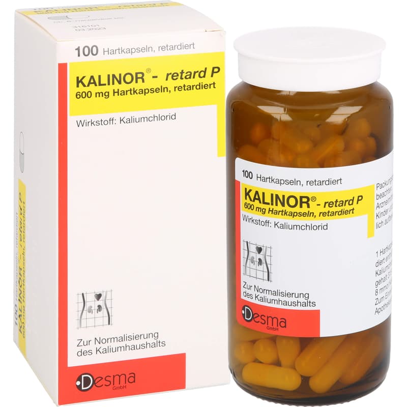 KALINOR retard P 600 mg hard capsules