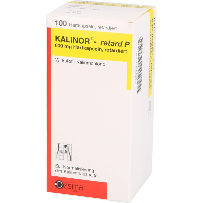 KALINOR retard P 600 mg hard capsules