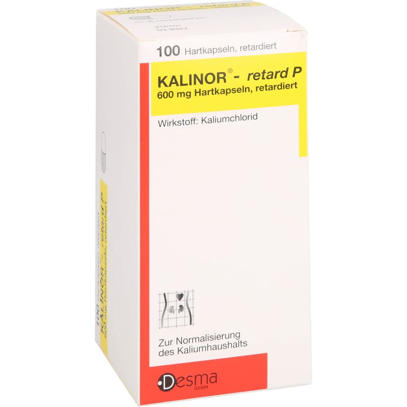 KALINOR retard P 600 mg hard capsules