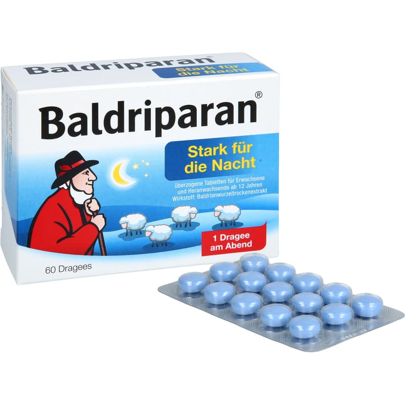 BALDRIPARAN Stark für die Nacht überzogene Tab.