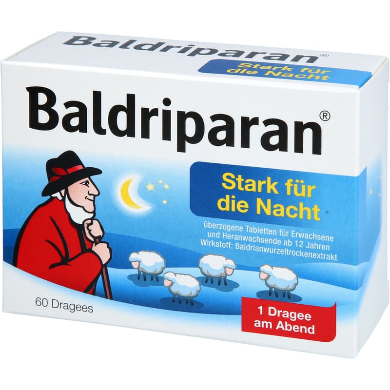 BALDRIPARAN Stark für die Nacht überzogene Tab.