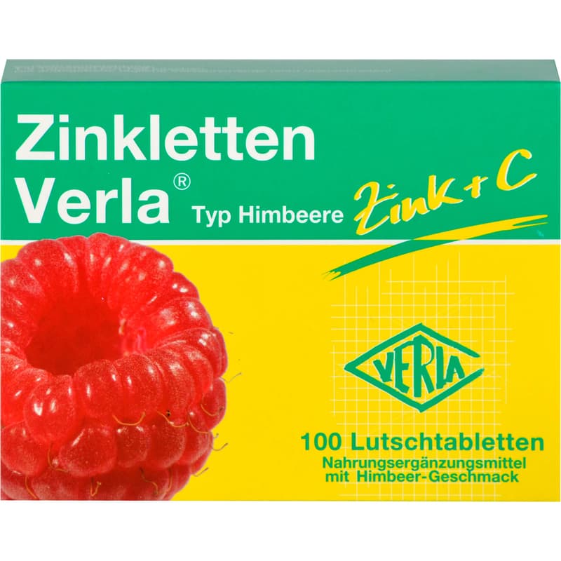 ZINKLETTEN Verla Raspberry Lozenges