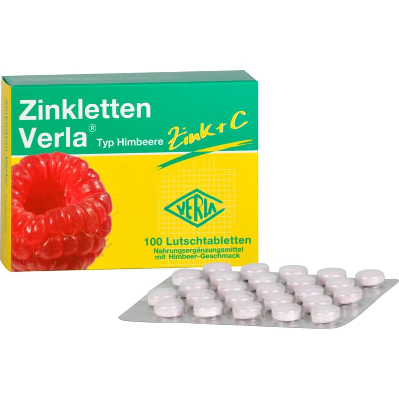 ZINKLETTEN Verla Raspberry Lozenges