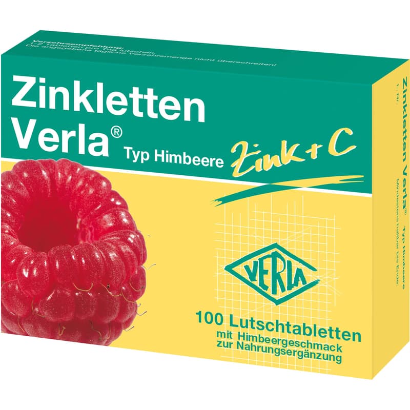 ZINKLETTEN Verla Raspberry Lozenges