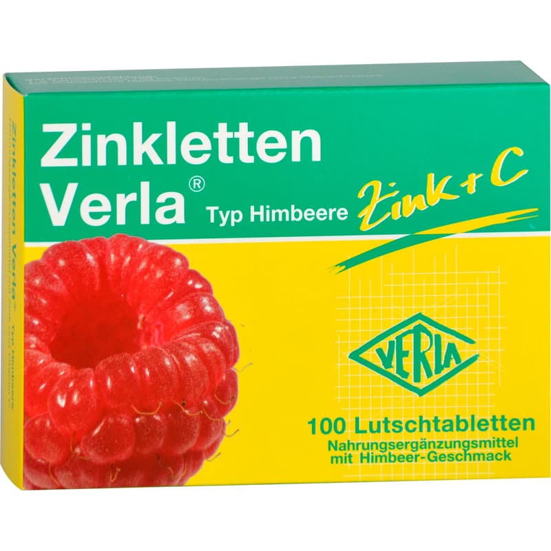 ZINKLETTEN Verla Raspberry Lozenges