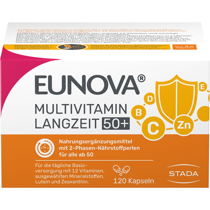 EUNOVA Langzeit 50+ Kapseln