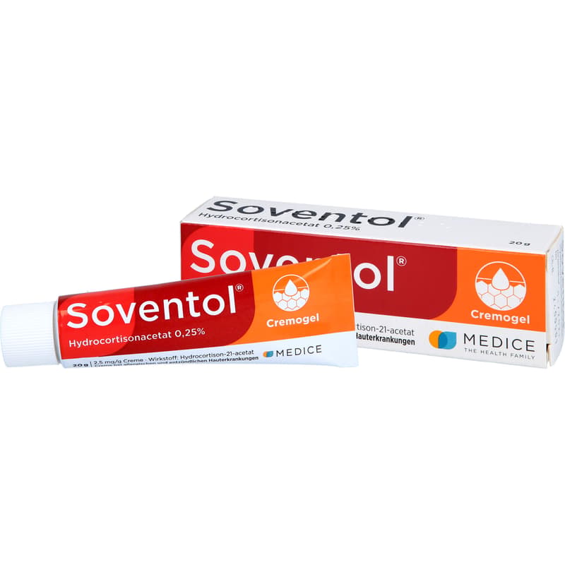 SOVENTOL Hydrocortisonacetat 0,25% Creme