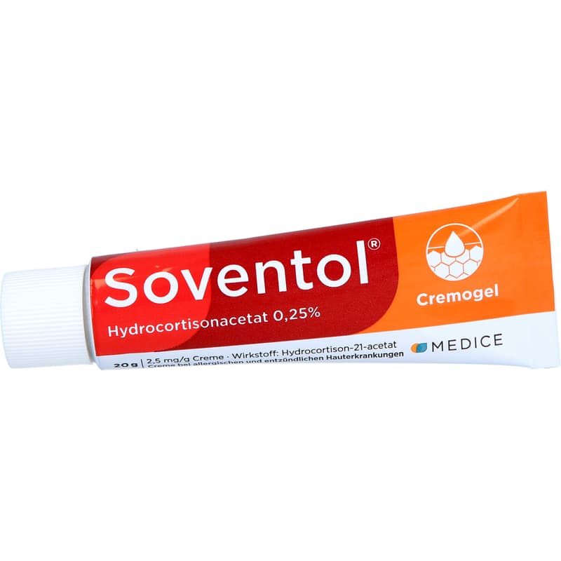 SOVENTOL Hydrocortisonacetat 0,25% Creme