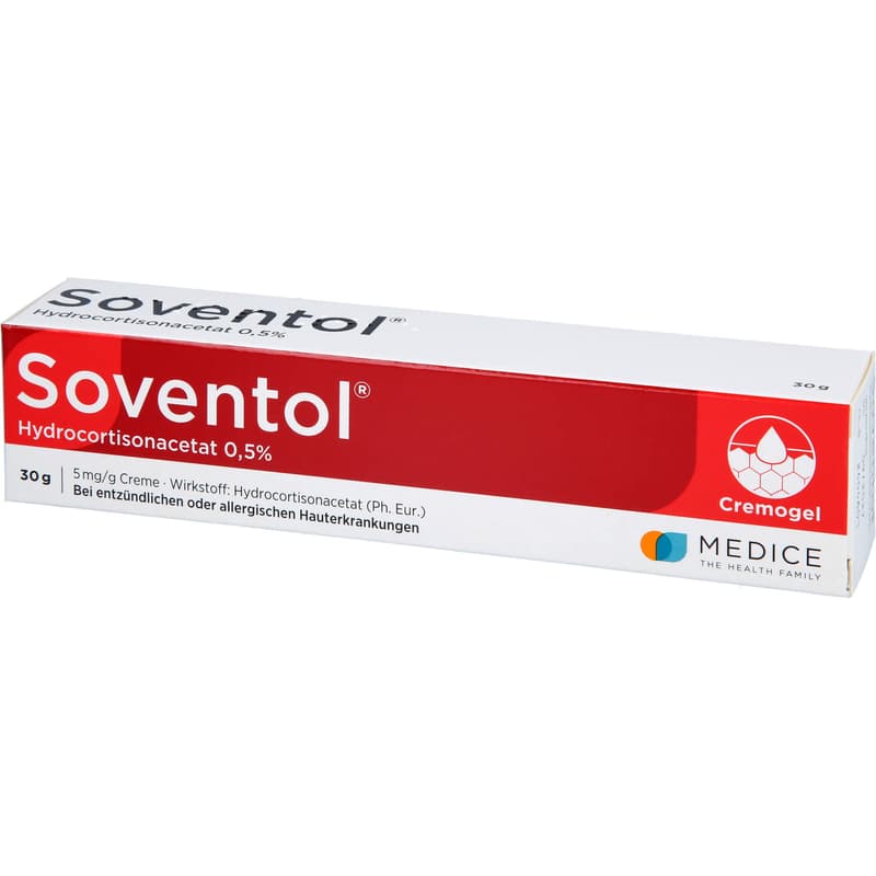 SOVENTOL Hydrocortisonacetat 0,5% Creme