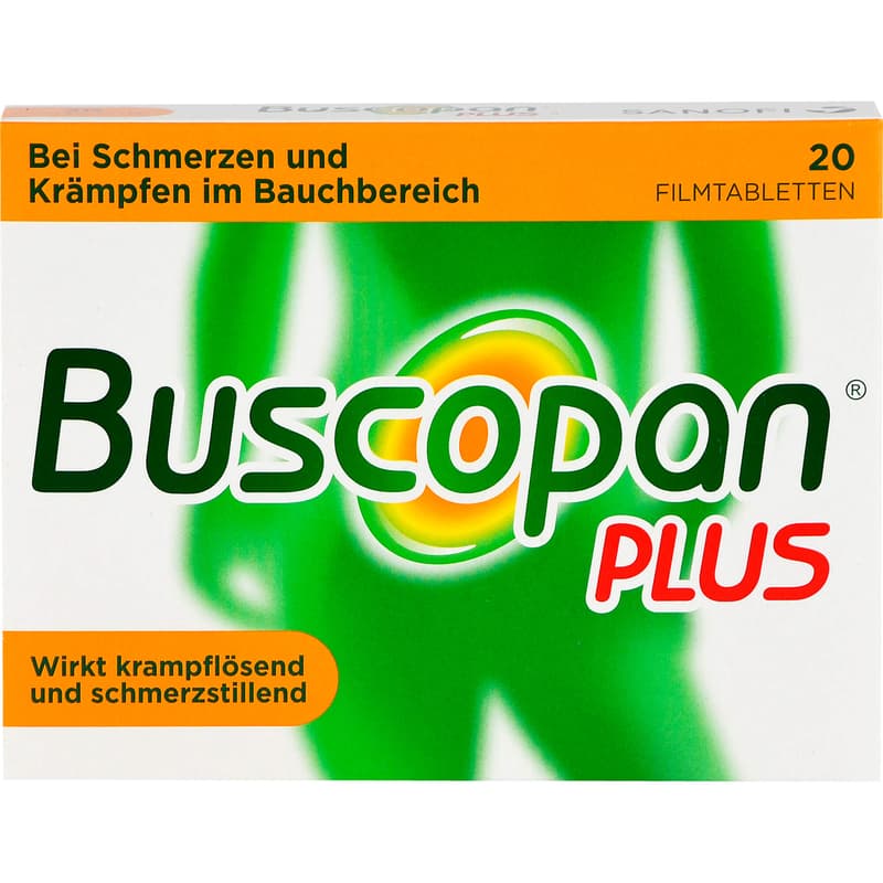 BUSCOPAN plus 10 mg/500 mg film-coated tablets