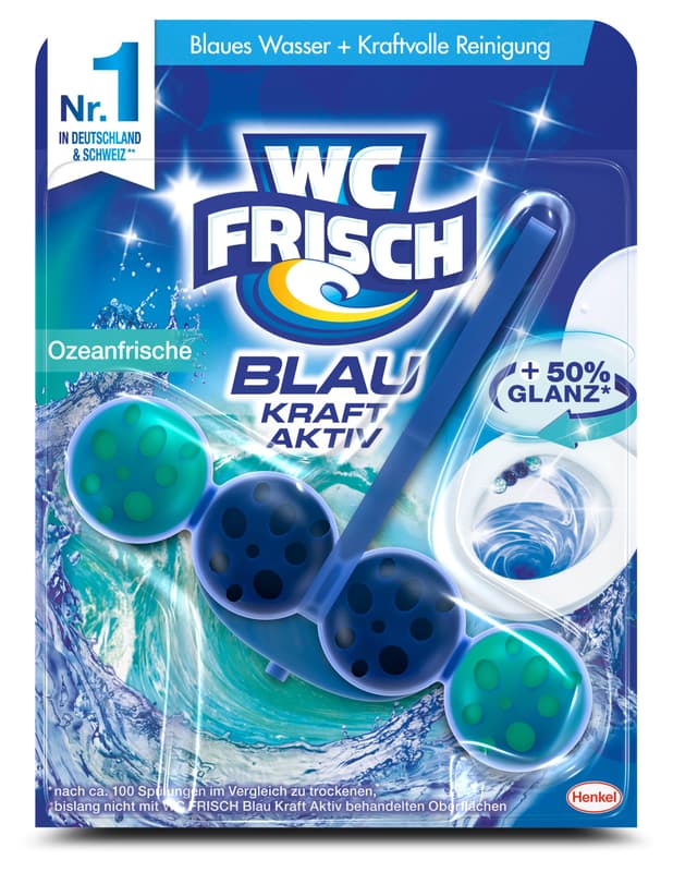 WC Frisch Kraft Active Blue Flush Ocean Fresh