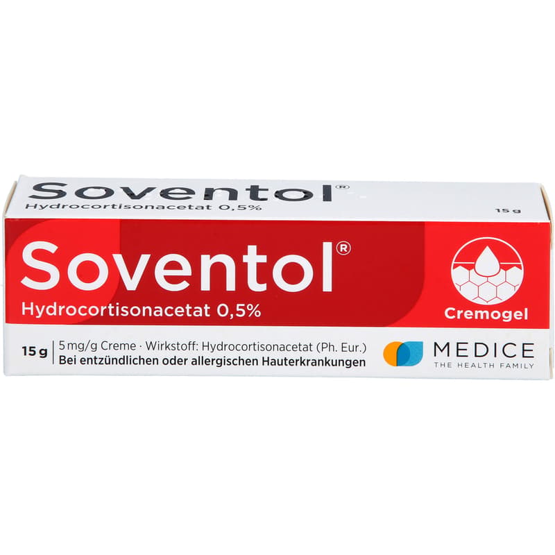 SOVENTOL Hydrocortisonacetat 0,5% Creme
