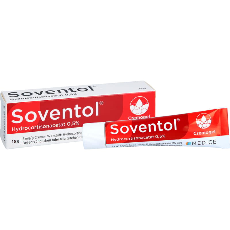 SOVENTOL Hydrocortisonacetat 0,5% Creme