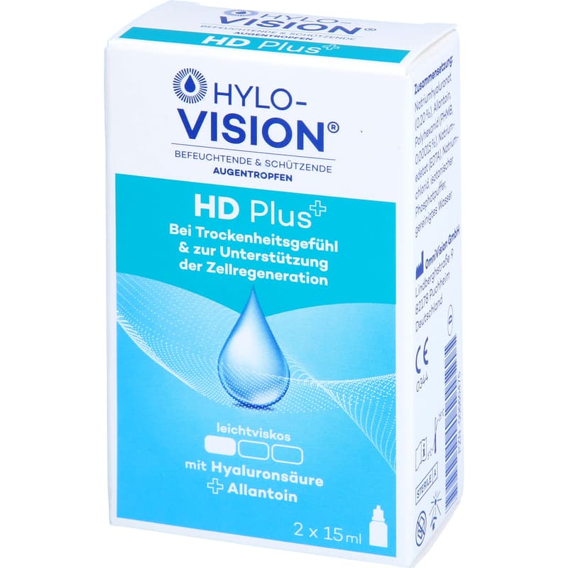 HYLO-VISION HD Plus Augentropfen