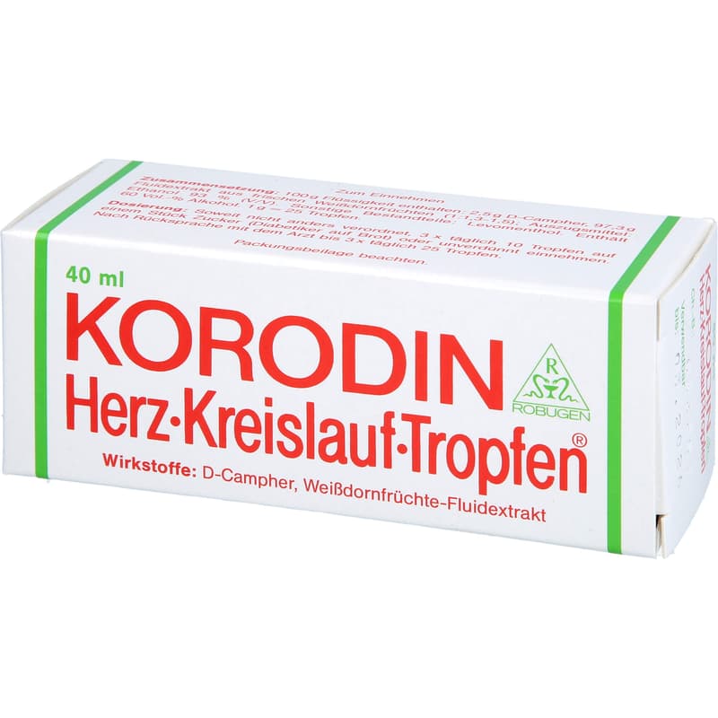 KORODIN cardiovascular drops for oral use