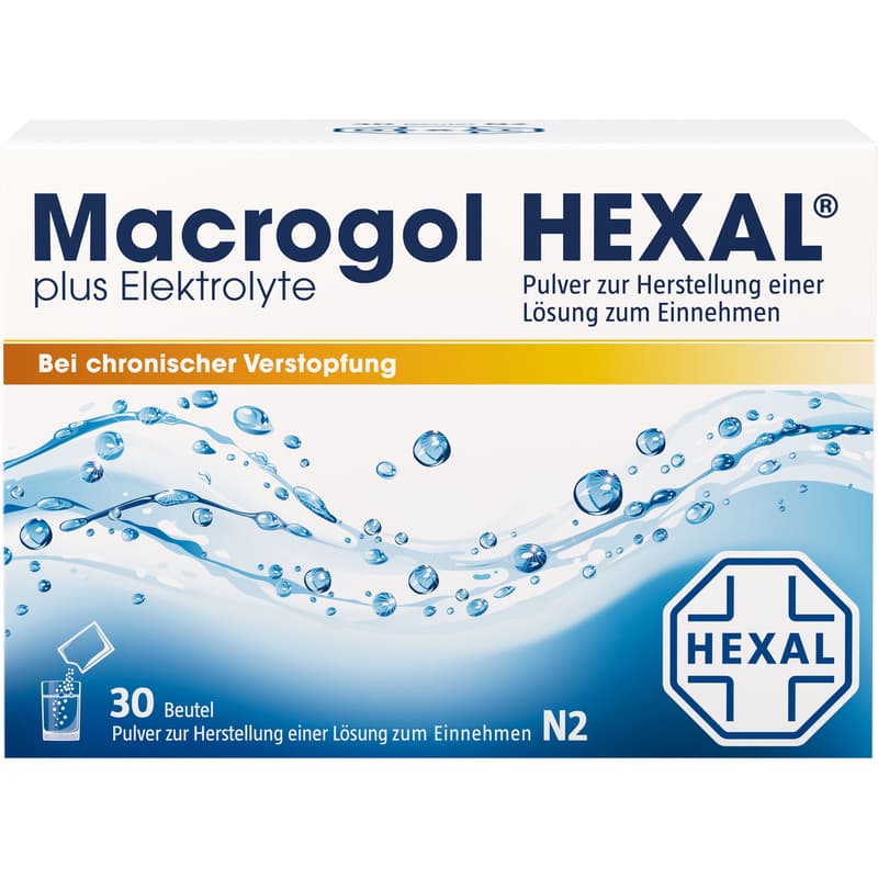MACROGOL HEXAL plus Elektrolyte Plv.z.H.e.L.z.E.