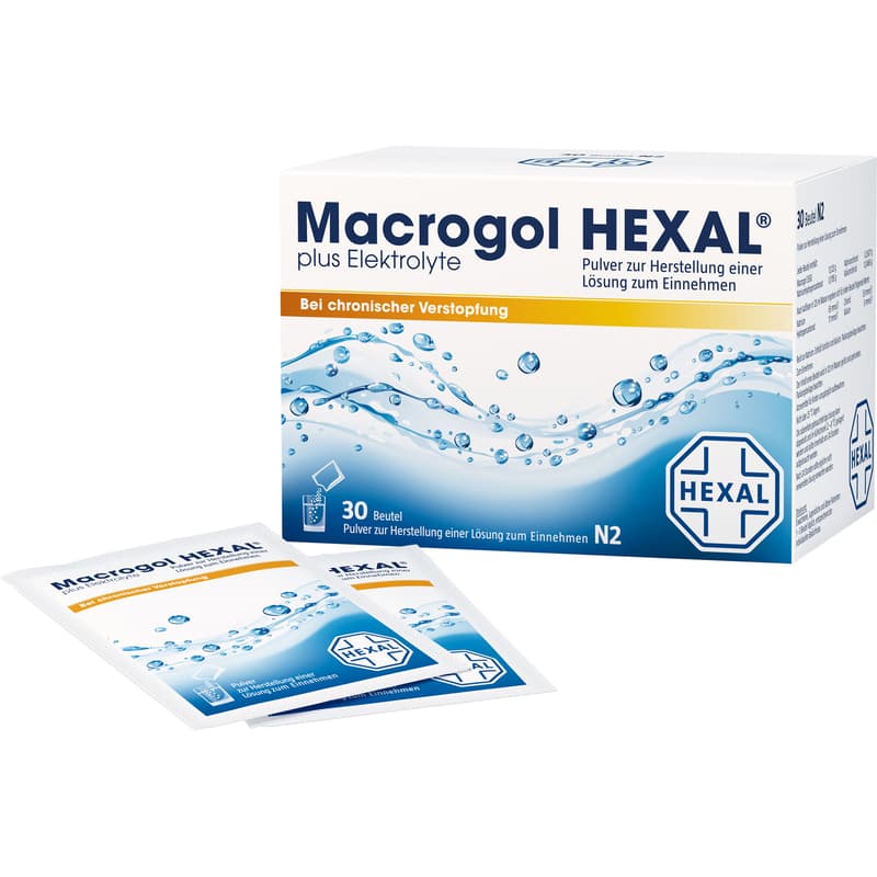 MACROGOL HEXAL plus Elektrolyte Plv.z.H.e.L.z.E.