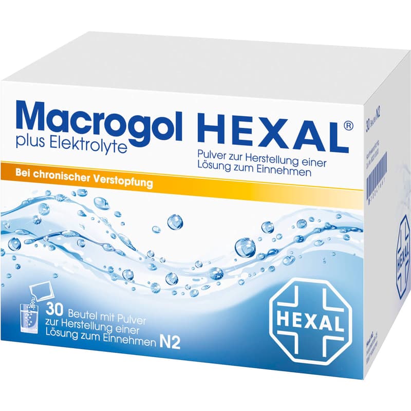 MACROGOL HEXAL plus Elektrolyte Plv.z.H.e.L.z.E.