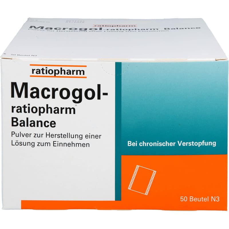 MACROGOL-ratiopharm Balance Plv.z.H.e.L.z.Einn.