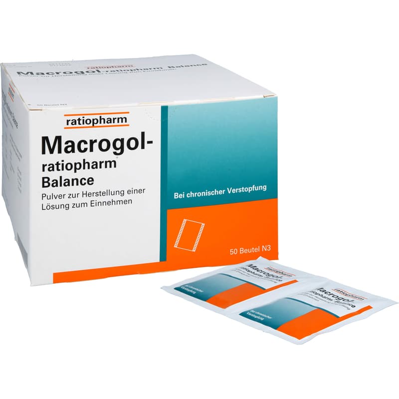 MACROGOL-ratiopharm Balance Plv.z.H.e.L.z.Einn.