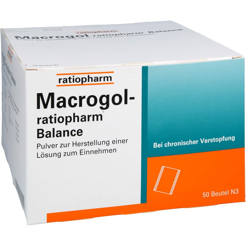 MACROGOL-ratiopharm Balance Plv.z.H.e.L.z.Einn.
