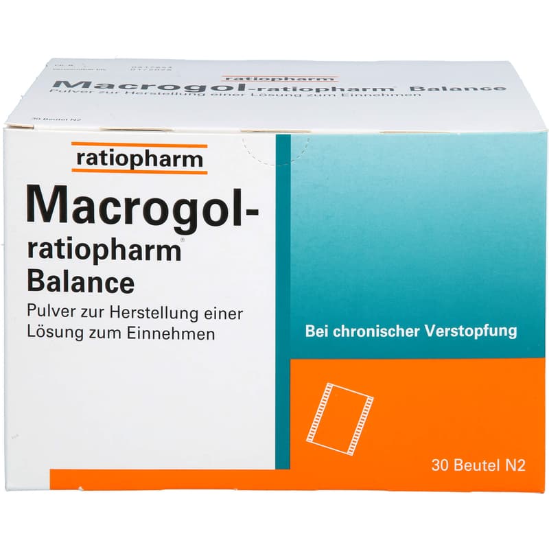 MACROGOL-ratiopharm Balance Plv.zHeLzEinn.
