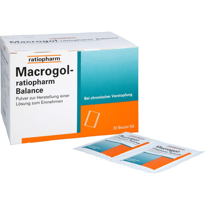 MACROGOL-ratiopharm Balance Plv.zHeLzEinn.